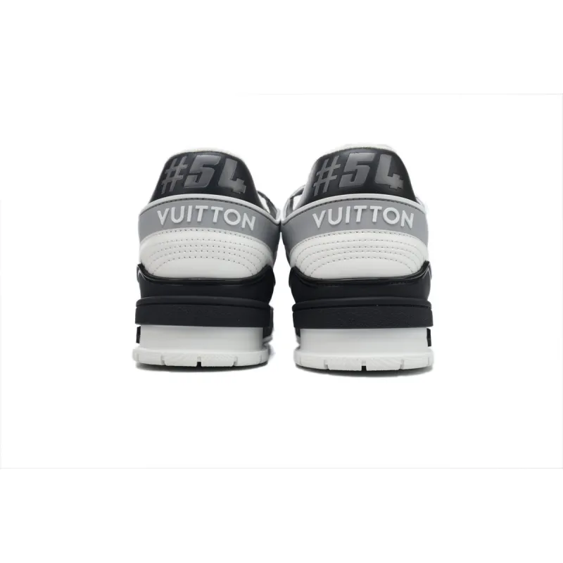 Louis Vuitton LV Trainer Sneaker Black Grey XD CK24071804