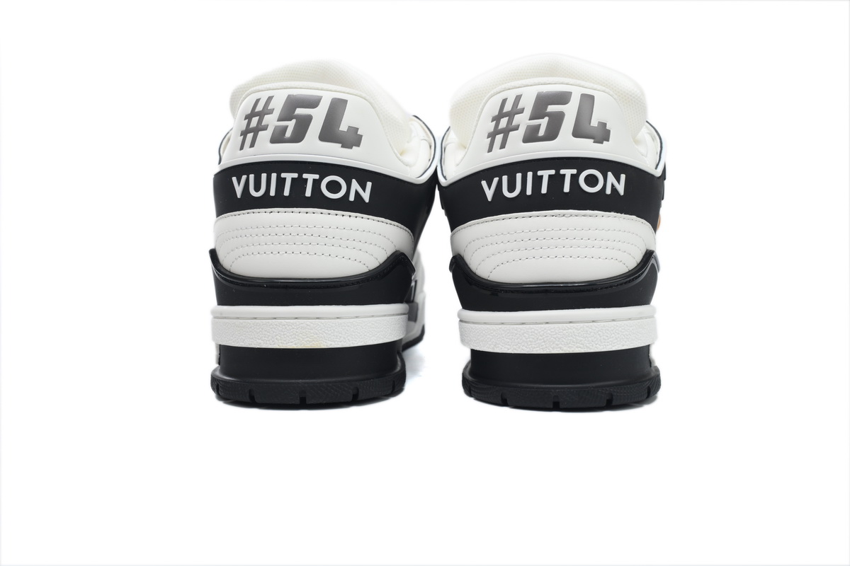 Louis Vuitton LV Trainer Sneaker Black White XD CK24071803