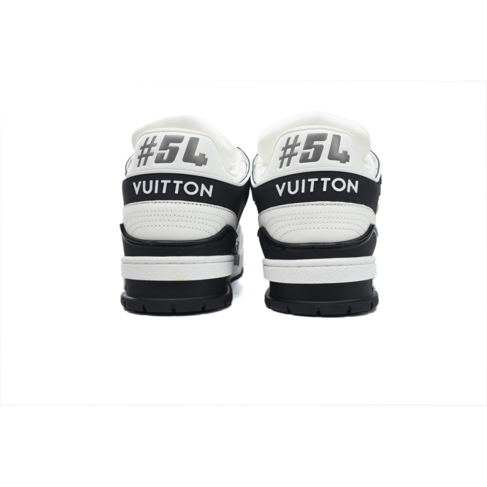 Louis Vuitton LV Trainer Sneaker Black White XD CK24071803