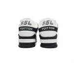 Louis Vuitton LV Trainer Sneaker Black White XD CK24071803