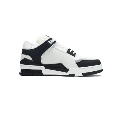 Louis Vuitton LV Trainer Sneaker Black White XD CK24071803 02