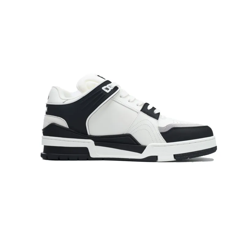 Louis Vuitton LV Trainer Sneaker Black White XD CK24071803