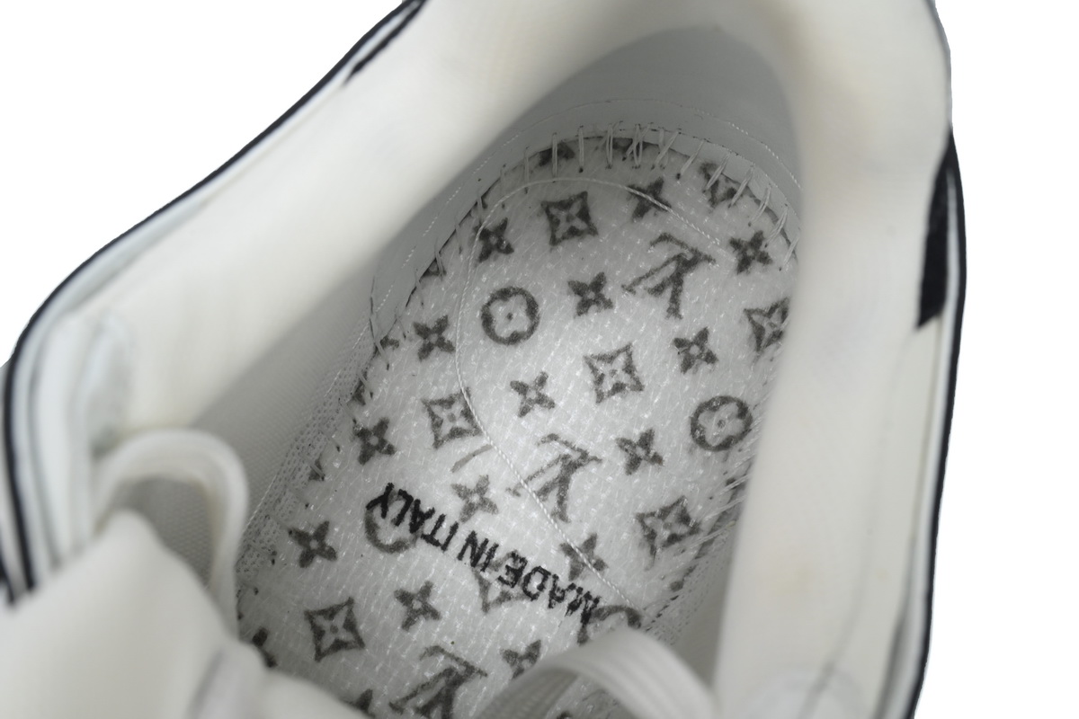 Louis Vuitton LV Trainer Sneaker White Black XD CK24071808