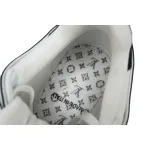 Louis Vuitton LV Trainer Sneaker White Black XD CK24071808