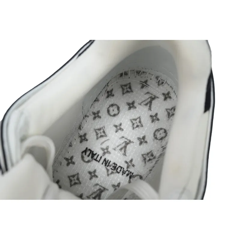 Louis Vuitton LV Trainer Sneaker White Black XD CK24071808