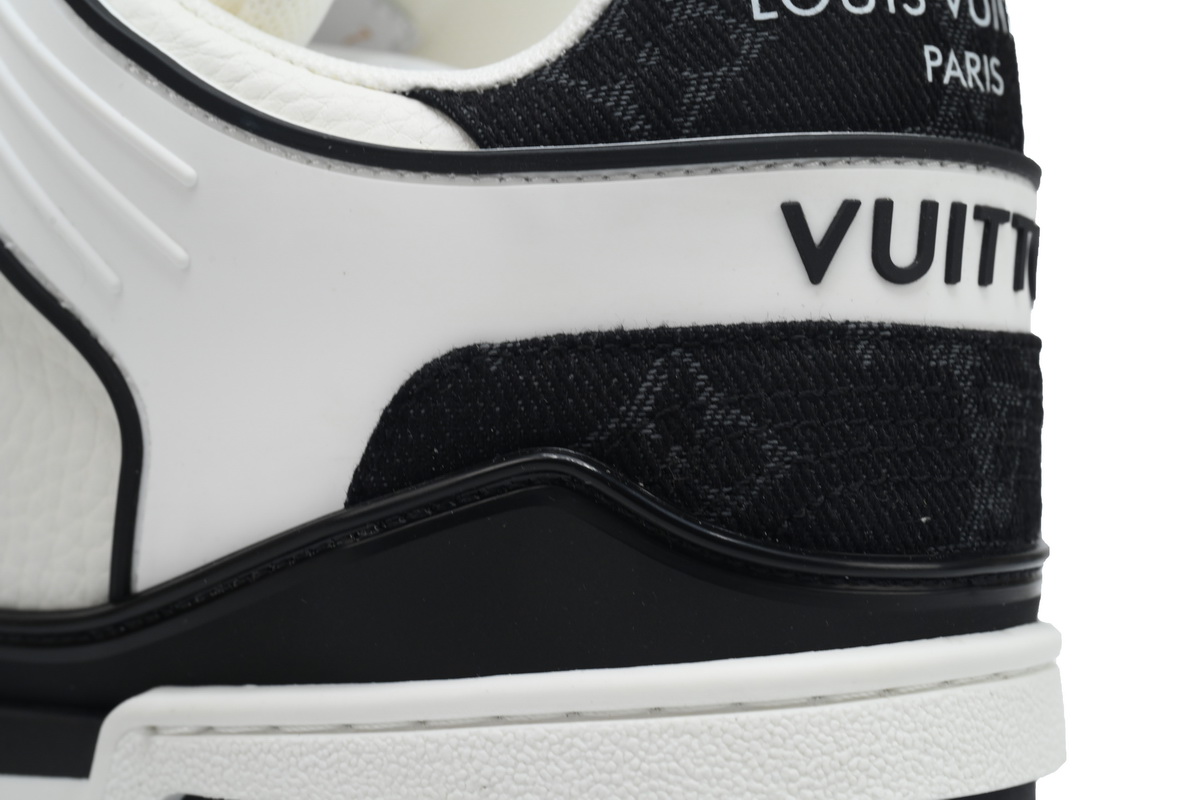 Louis Vuitton LV Trainer Sneaker White Black XD CK24071808