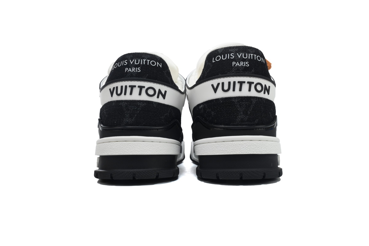 Louis Vuitton LV Trainer Sneaker White Black XD CK24071808