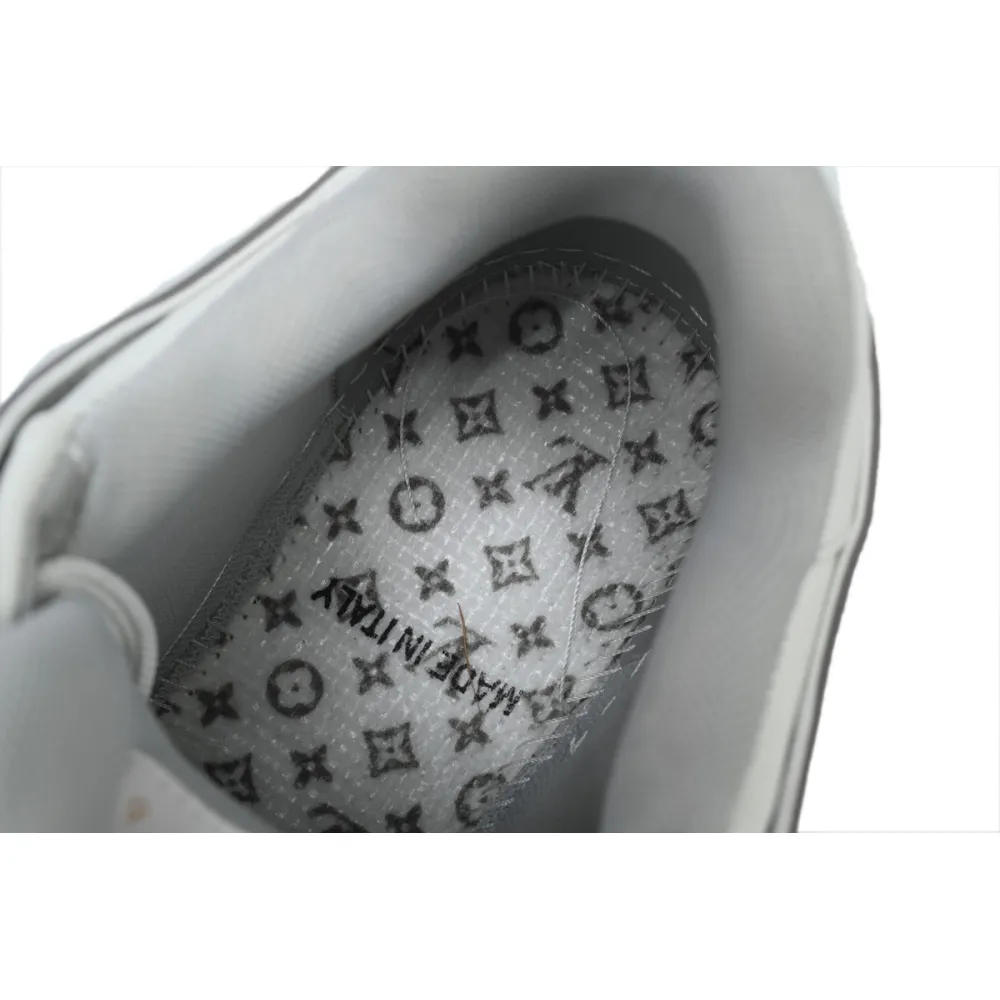 Louis Vuitton LV Trainer Sneaker White Grey XD CK24071805
