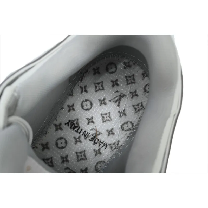 Louis Vuitton LV Trainer Sneaker White Grey XD CK24071805