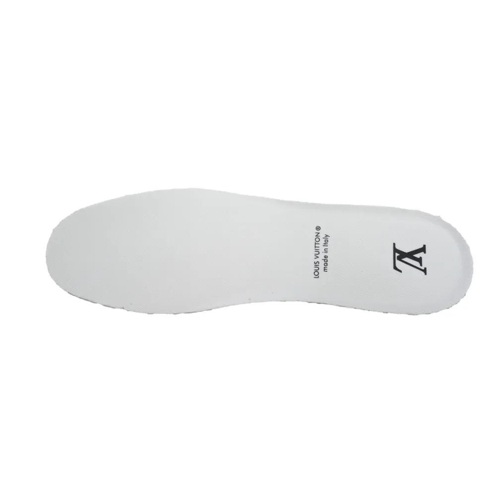 Louis Vuitton LV Trainer Sneaker White Red XD CK24071806