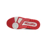 Louis Vuitton LV Trainer Sneaker White Red XD CK24071806