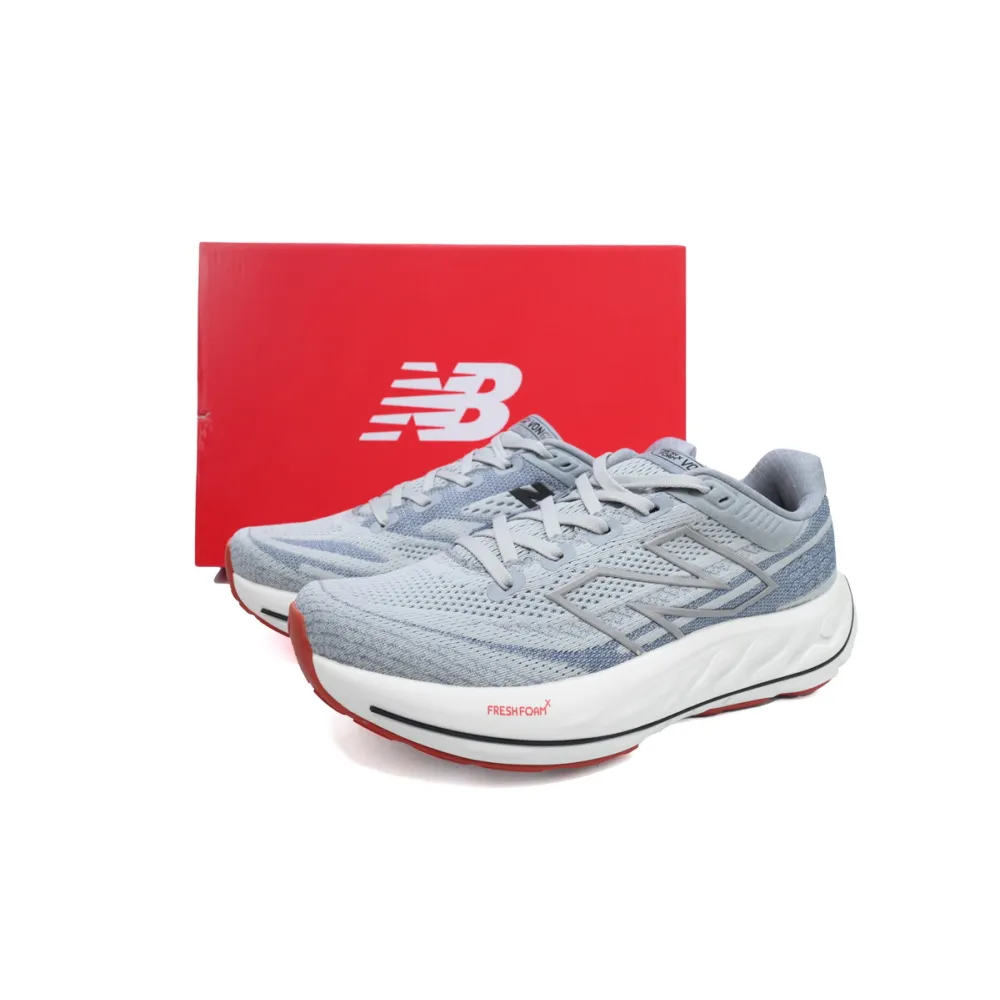 new balance fresh foam x vongo v6 aluminum grey brick red mvngolg6