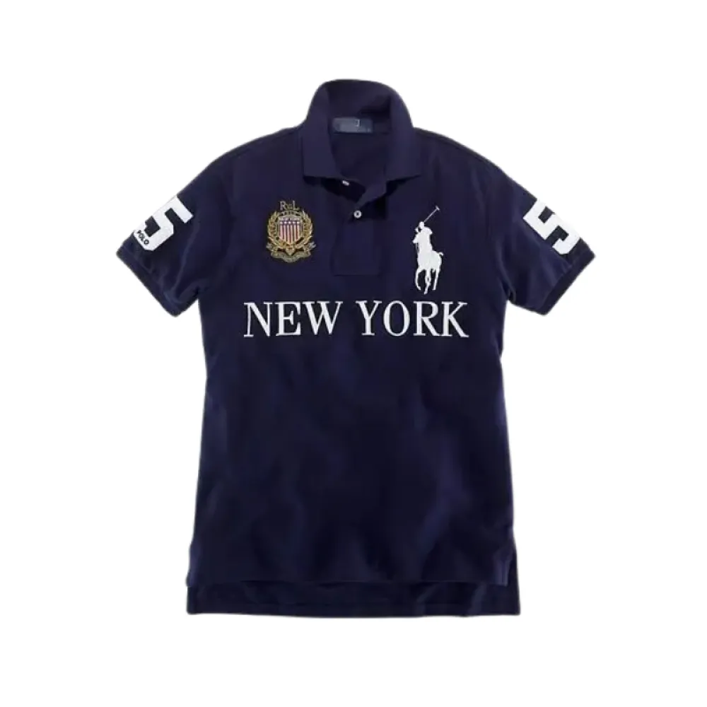 ralph lauren custom fit big pony city polo new york yz081603