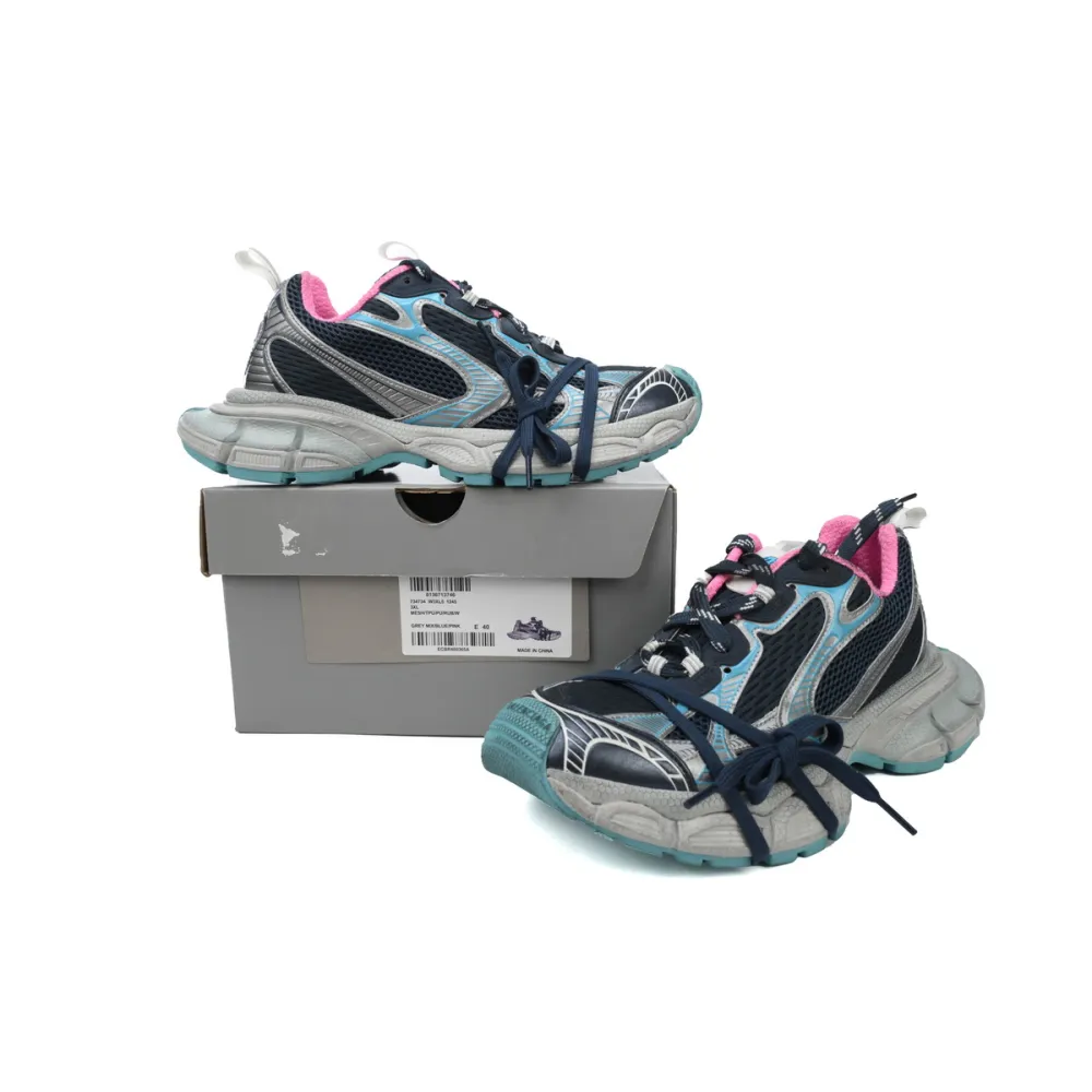 Balenciaga 3XL Sneaker Grey Blue 734734 W3XL5 1245