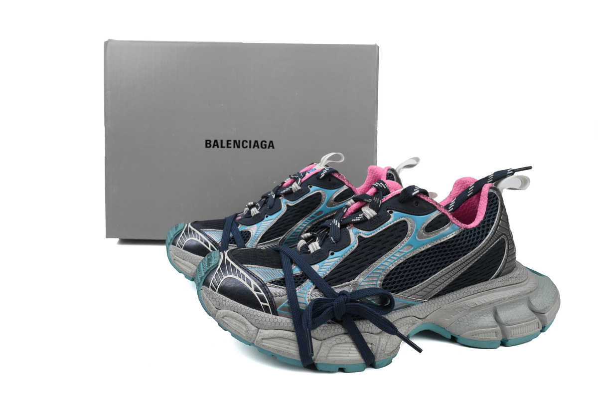 Balenciaga 3XL Sneaker Grey Blue 734734 W3XL5 1245