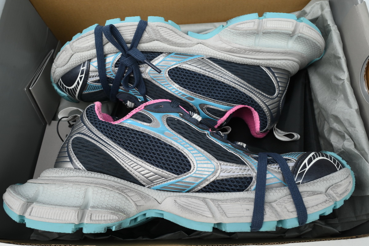 Balenciaga 3XL Sneaker Grey Blue 734734 W3XL5 1245