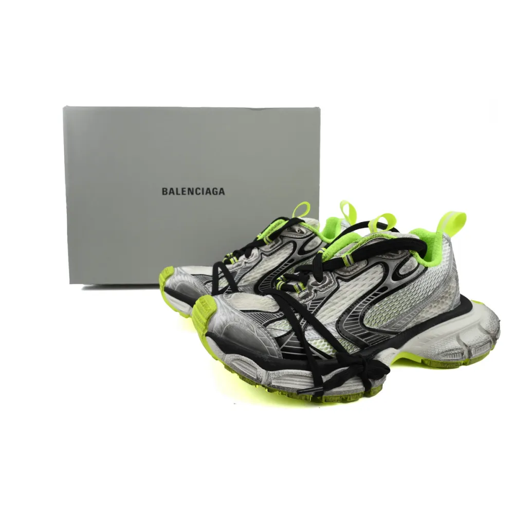 Ba*len*cia*ga 3xl sneaker grey green 734734 w3xl5 9031