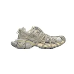 Balenciaga 3XL Sneaker Worn-Out - Brown Grey 778698 W3XLL 9191