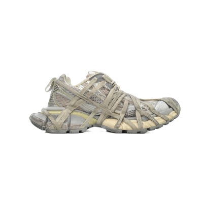 Balenciaga 3XL Sneaker Worn-Out - Brown Grey 778698 W3XLL 9191 02