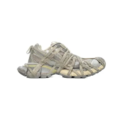 Balenciaga 3XL Sneaker Worn-Out - Brown Grey 778698 W3XLL 9191 02