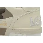Louis Vuitton LV Trainer Sneaker Monogram Flower Beige 1ACW44