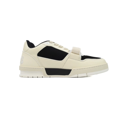 Louis Vuitton LV Trainer Sneaker White and Black 1ACW44 02