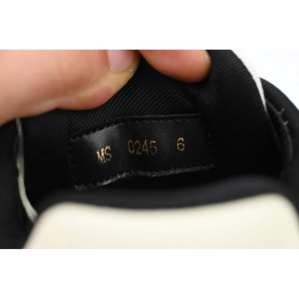 Louis Vuitton LV Trainer Sneaker White and Black 1ACW44