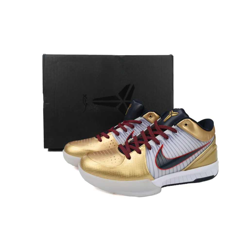 nike kobe 4 protro gold medal fq3544-100