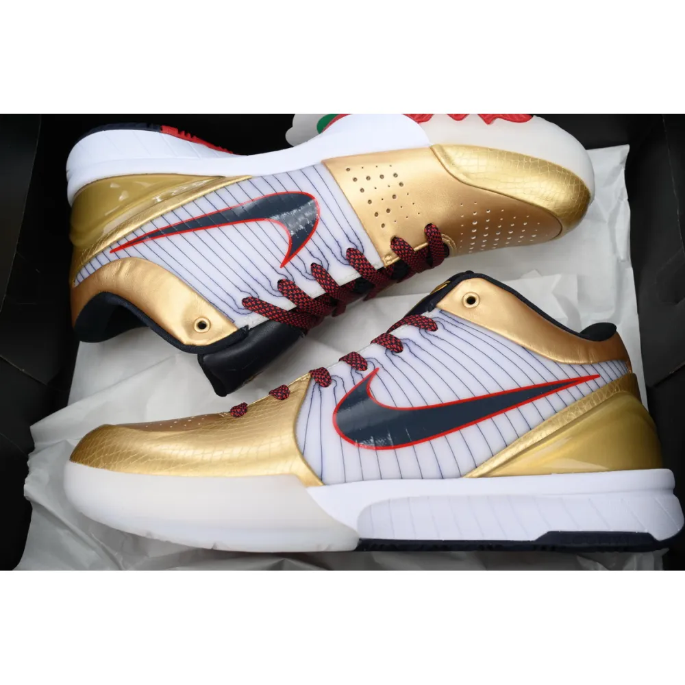 nike kobe 4 protro gold medal fq3544-100