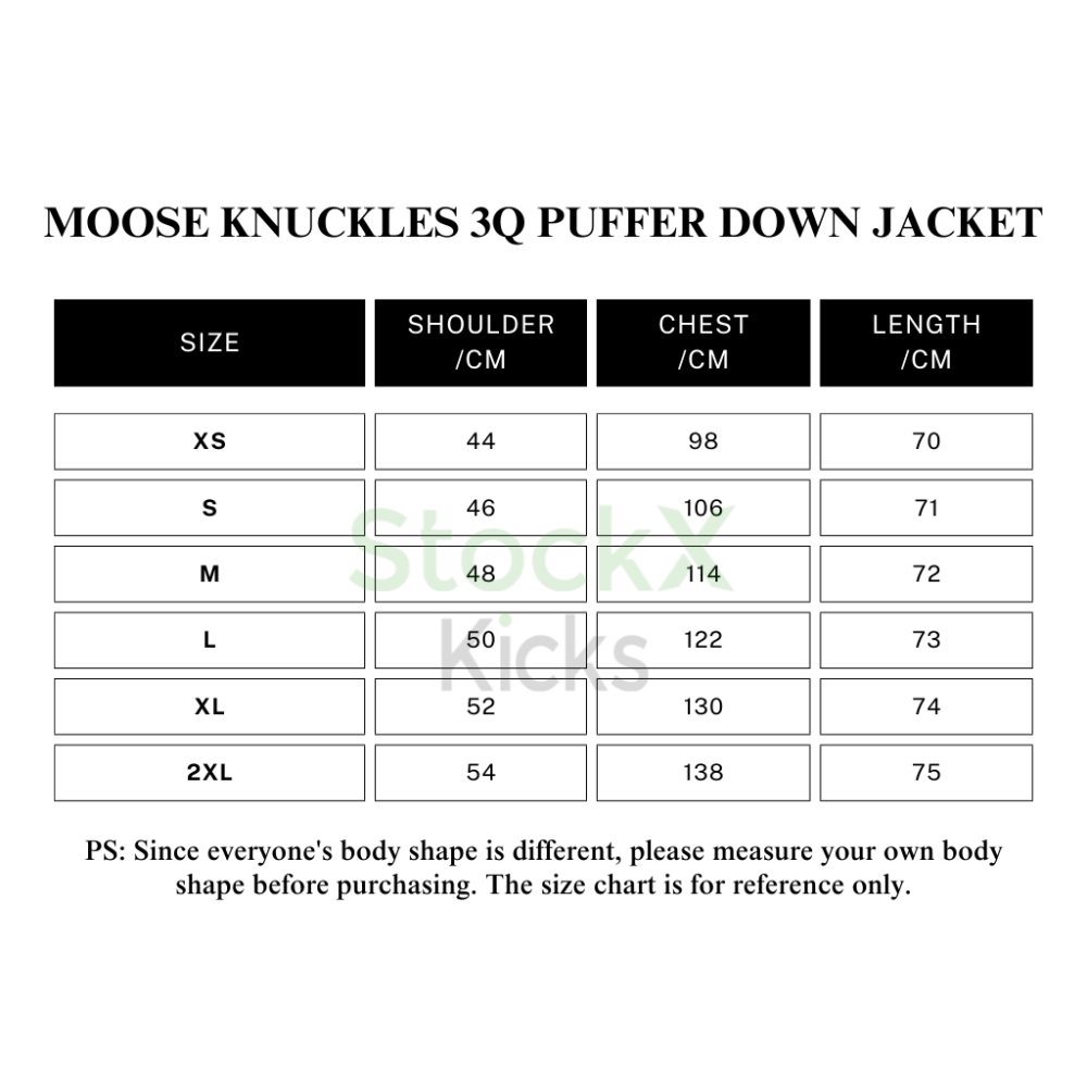 Moose Knuckles 3Q Puffer Down Jacket White/Black/Blue/Red YZ040810