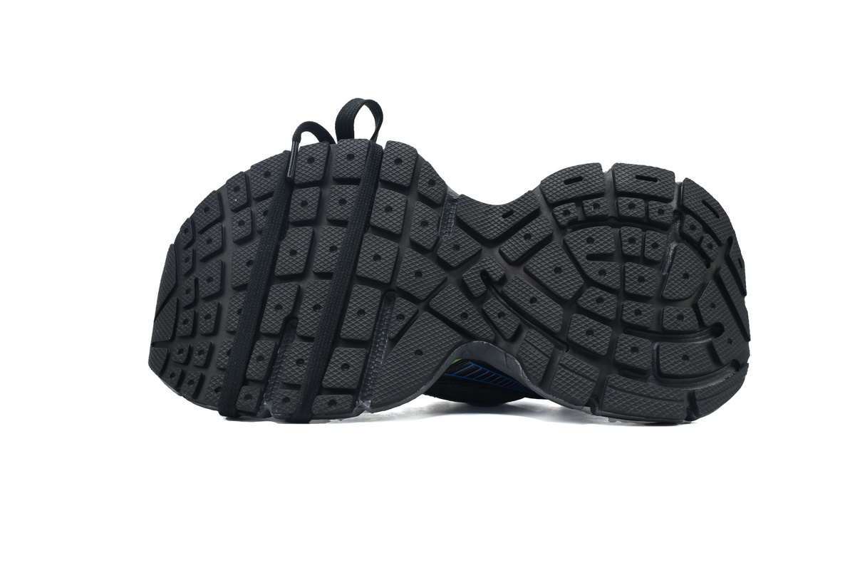 Balenciaga 3XL Sneaker Black Green Blue 734731 W3XDC 0235