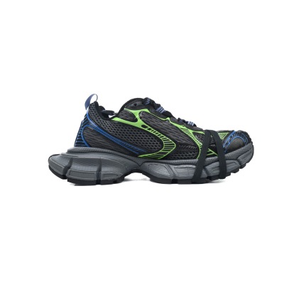 Balenciaga 3XL Sneaker Black Green Blue 734731 W3XDC 0235 02