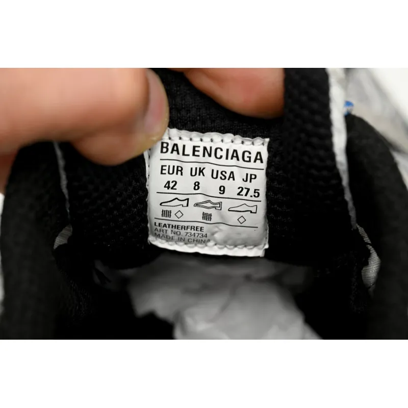 Balenciaga 3XL Sneaker White Blue 734731 W3XL5 1214