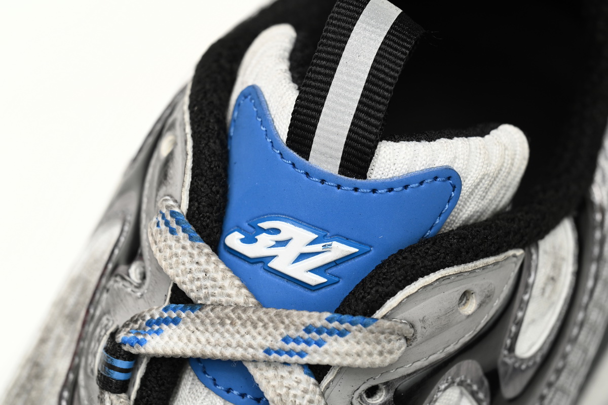 Balenciaga 3XL Sneaker White Blue 734731 W3XL5 1214