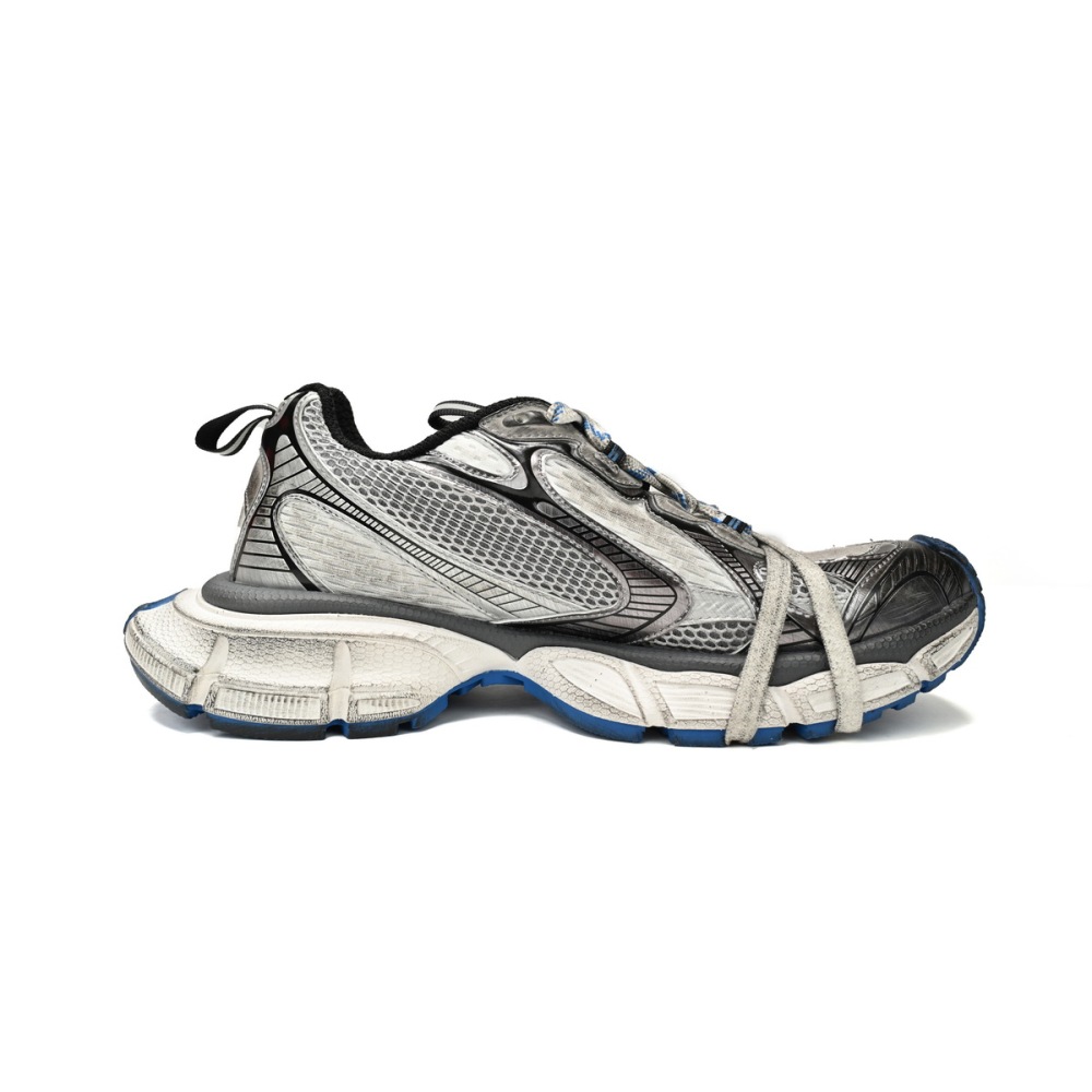 Balenciaga 3XL Sneaker White Blue 734731 W3XL5 1214