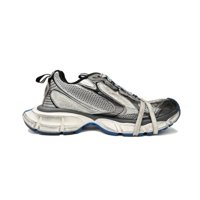 Balenciaga 3XL Sneaker White Blue 734731 W3XL5 1214 02