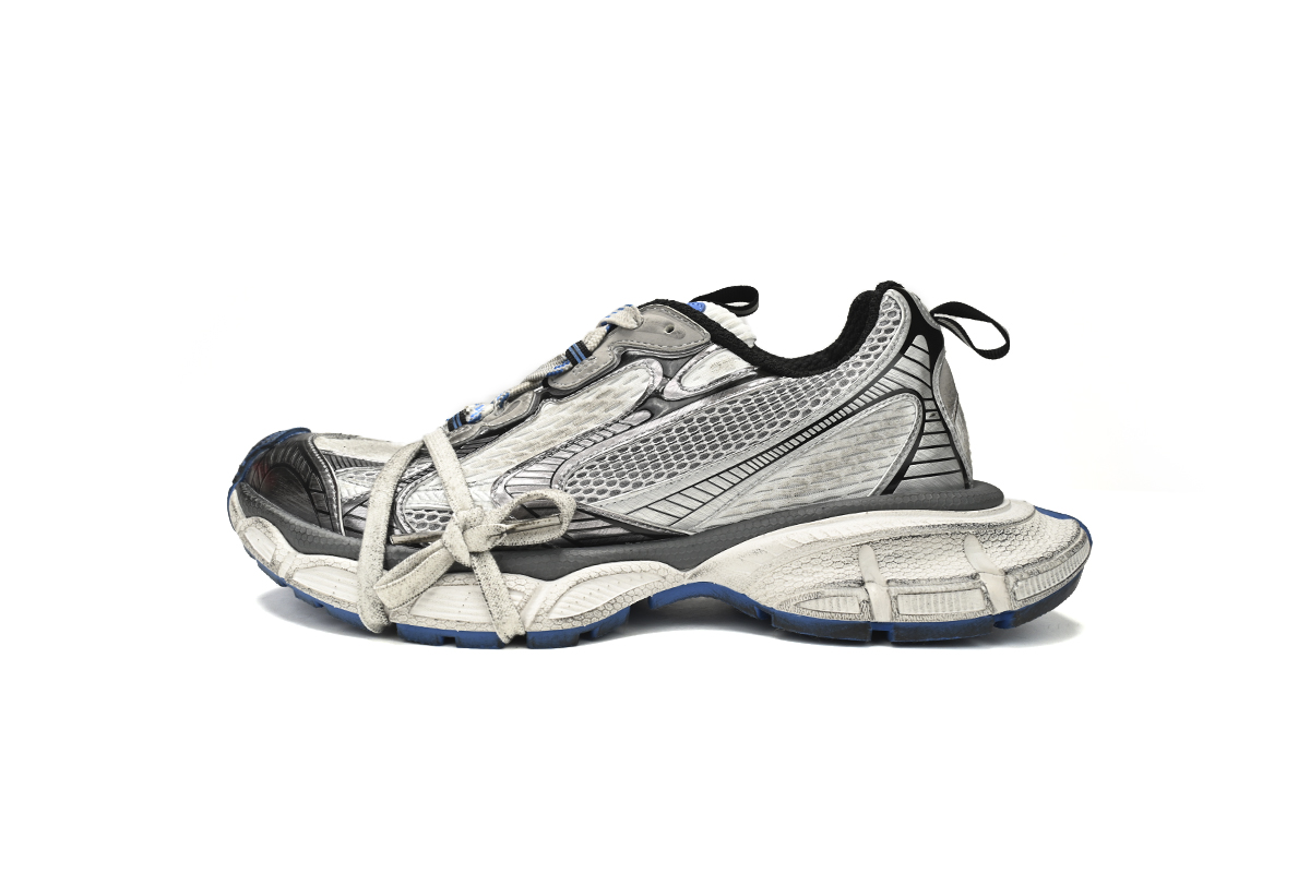 Balenciaga 3XL Sneaker White Blue 734731 W3XL5 1214
