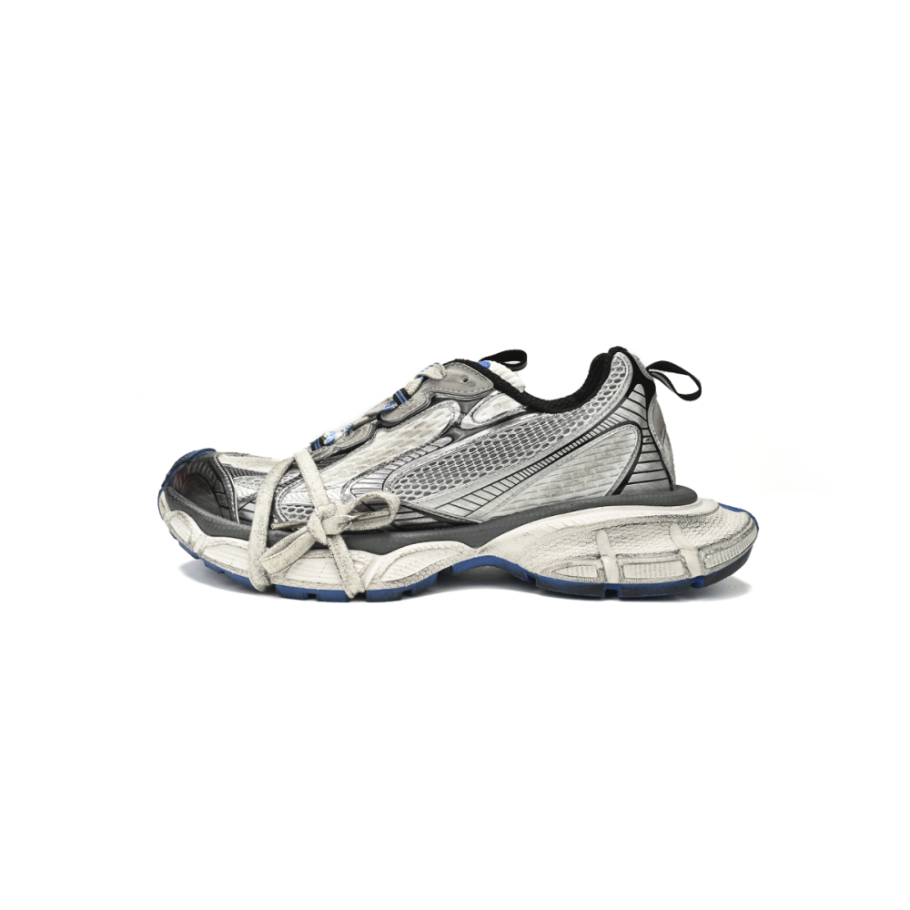 Balenciaga 3XL Sneaker White Blue 734731 W3XL5 1214
