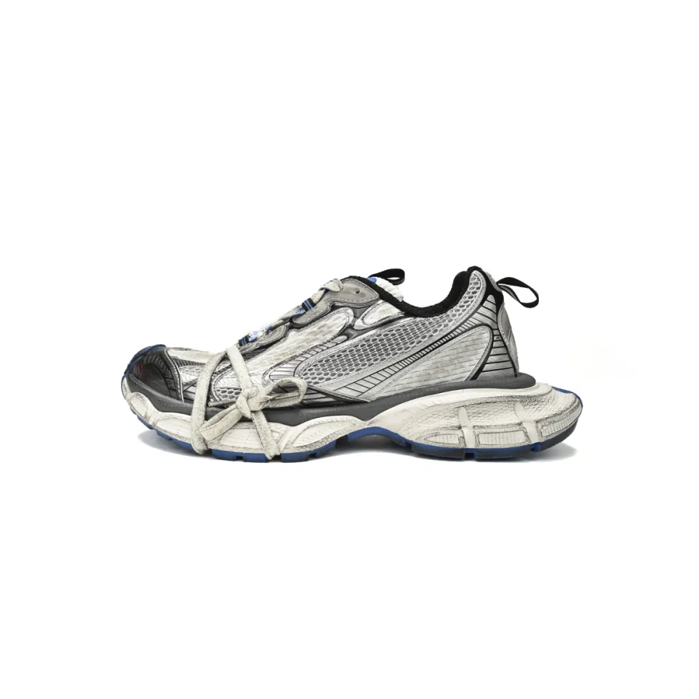 Balenciaga 3XL Sneaker White Blue 734731 W3XL5 1214