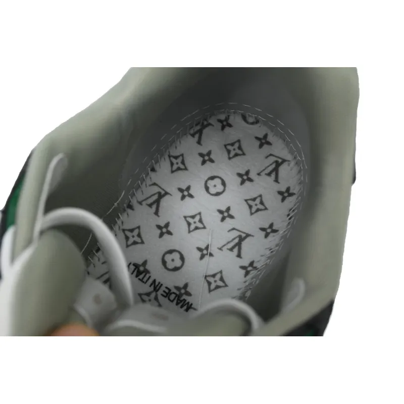 Louis Vuitton Trainer Sneaker Green 1AC50I CK24072901