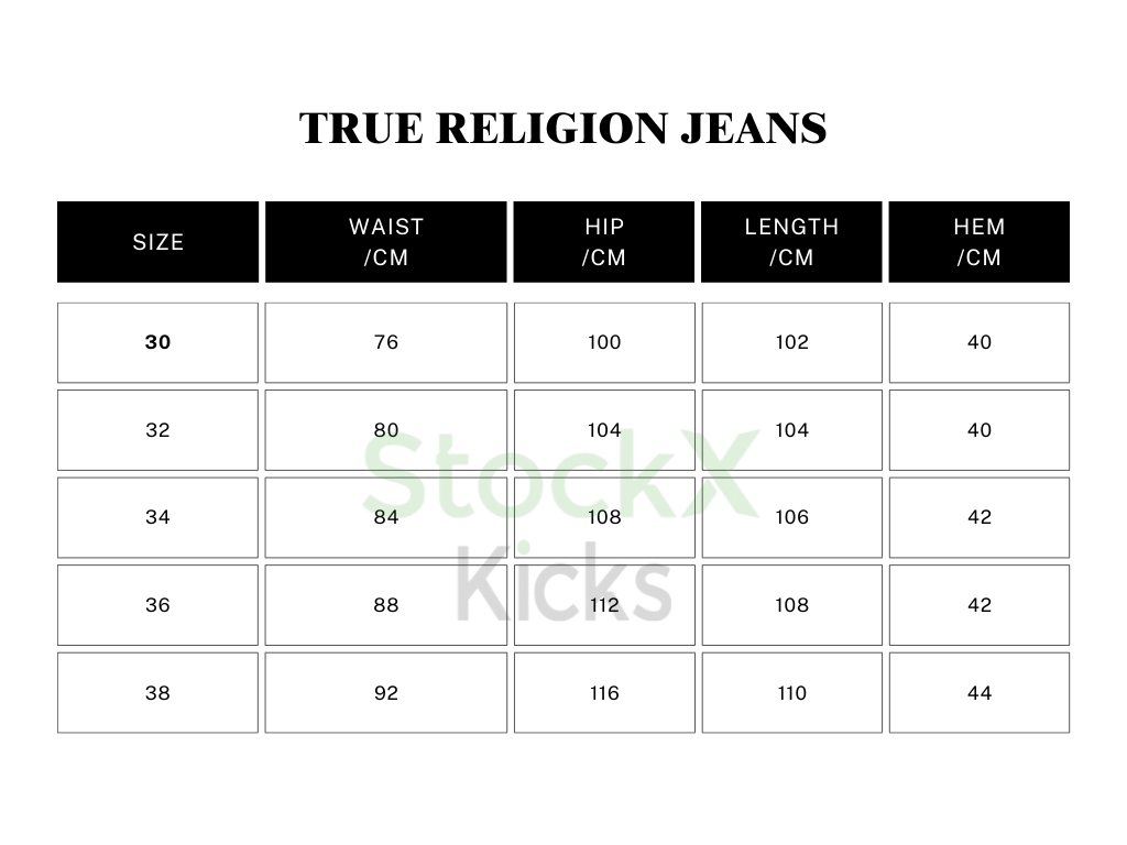 True Religion Black Straight Jean YZ0706
