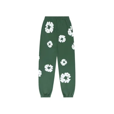 Denim Tears The Cotton Wreath Sweatpants Green 01