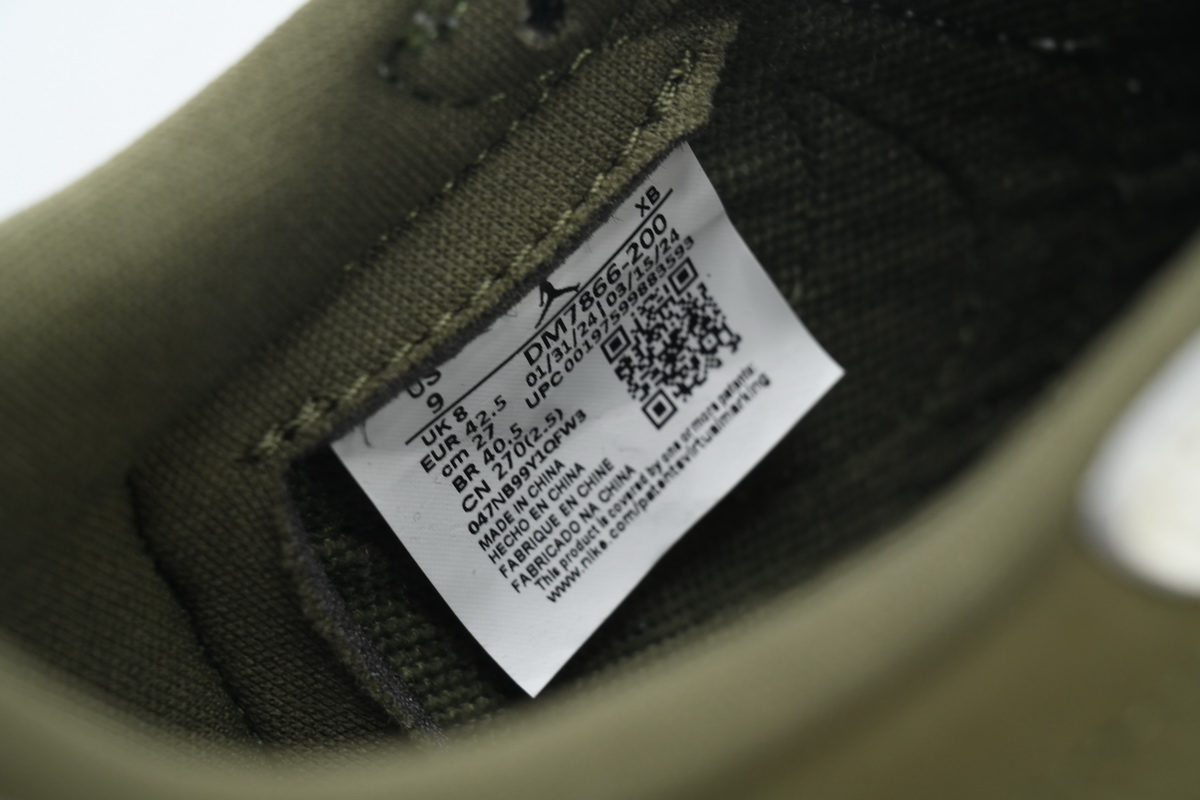 PK God Batch Air Jordan 1 Retro Low OG SP Travis Scott Medium Olive DM7866-200