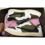 PK God Batch Air Jordan 1 Retro Low OG SP Travis Scott Medium Olive DM7866-200