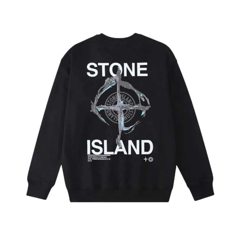 Stone Island Sweatshirt Black/White YZ W801