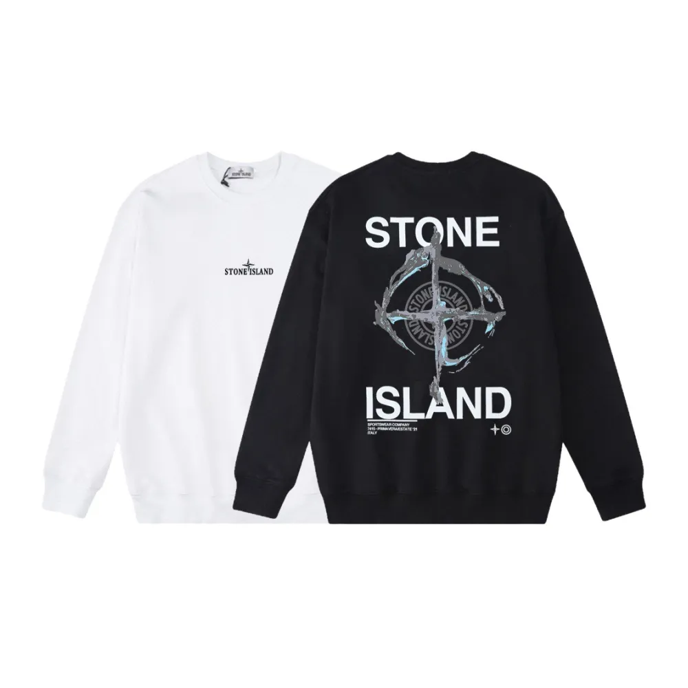 Stone Island Sweatshirt Black/White YZ W801
