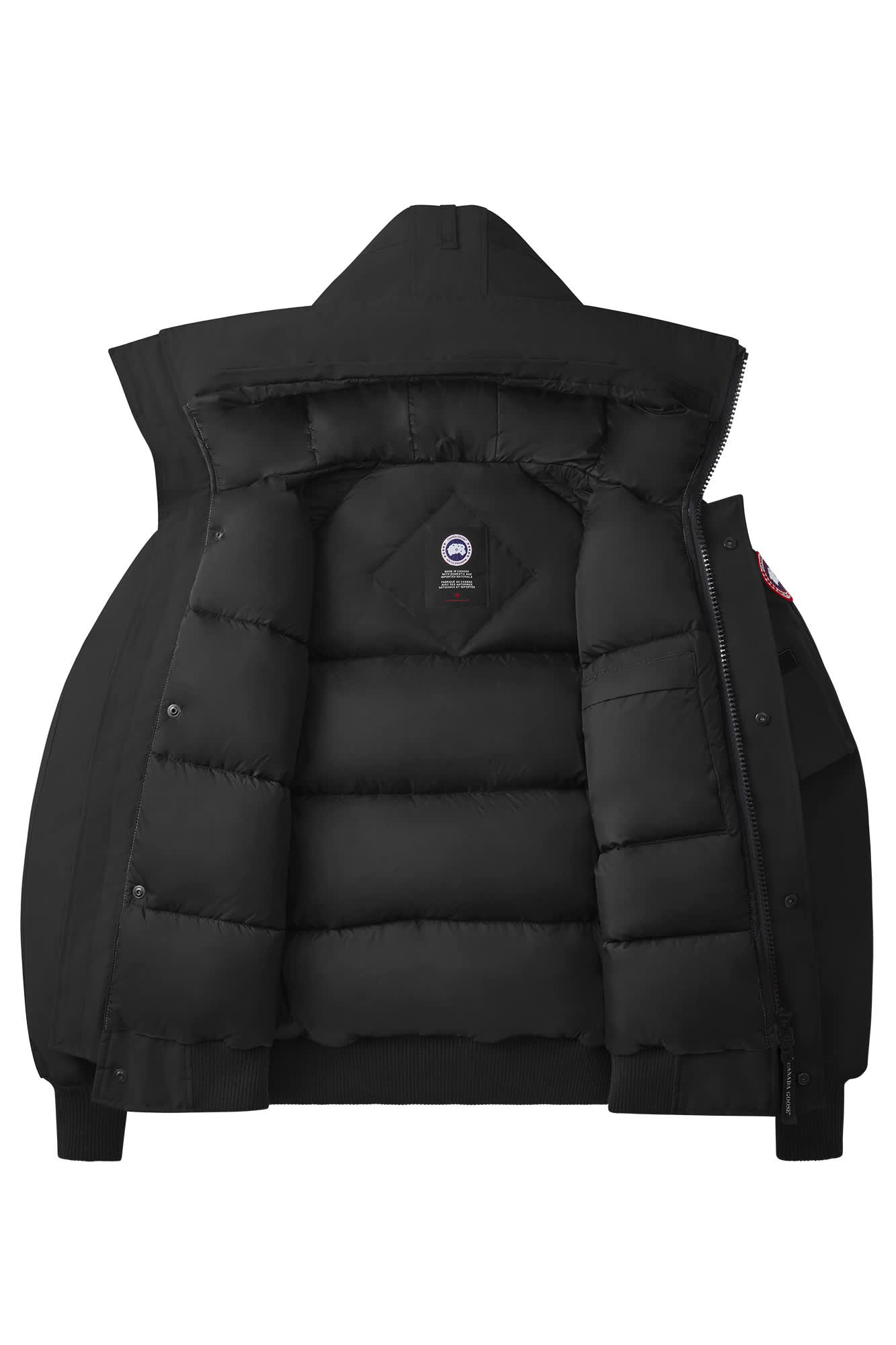 Canada Goose Chilliwack Bomber Heritage Down Jacket Black CK 091401