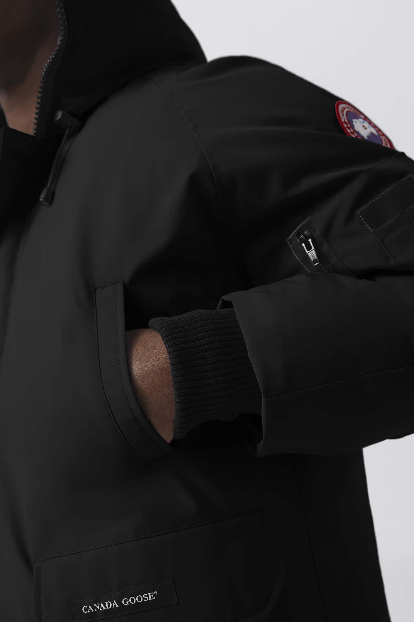 Canada Goose Chilliwack Bomber Heritage Down Jacket Black CK 091401