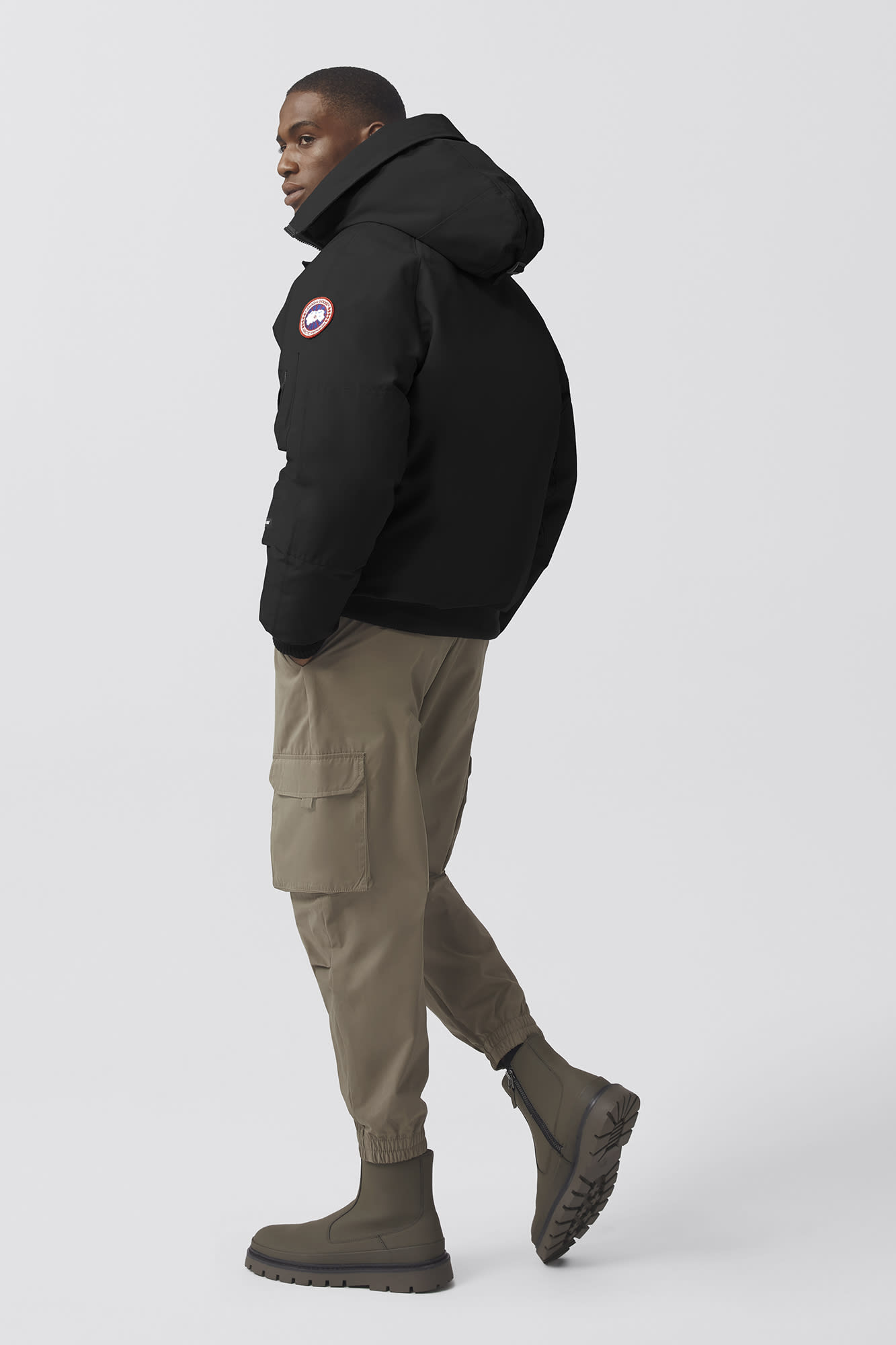 Canada Goose Chilliwack Bomber Heritage Down Jacket Black CK 091401