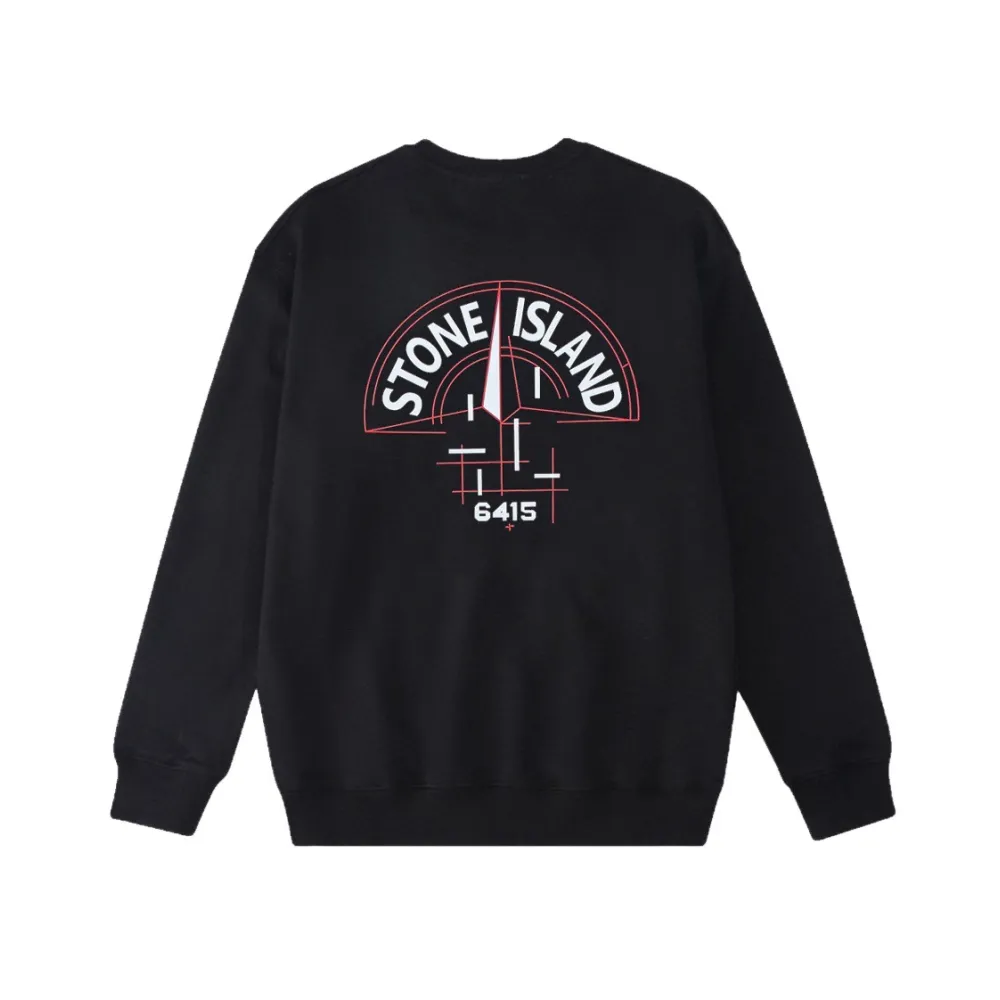 Stone Island Sweatshirt Black/White YZ W802